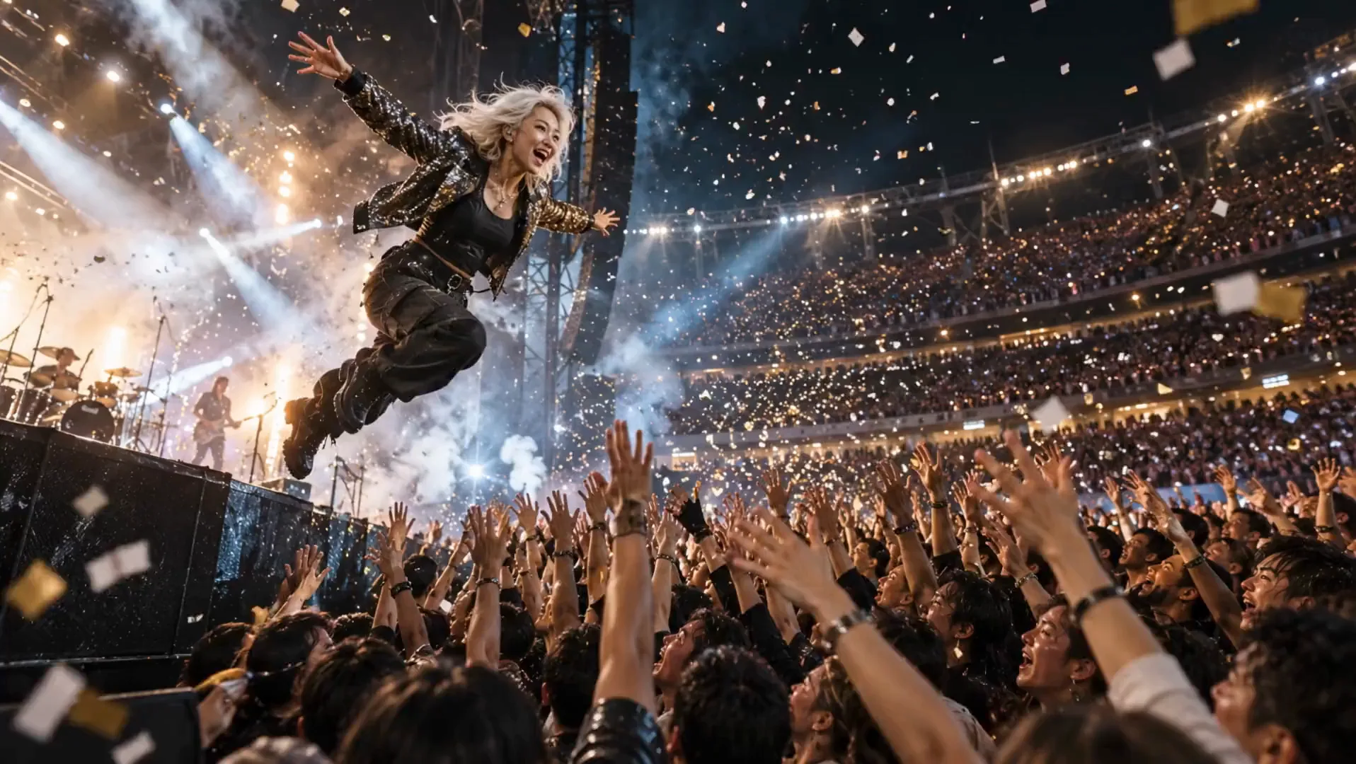 Stage dive