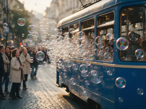 Bubble tram