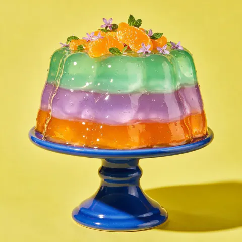 Jelly cake wobble