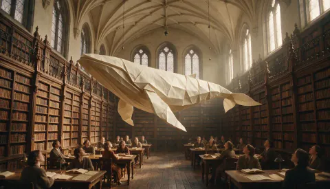Origami whale library