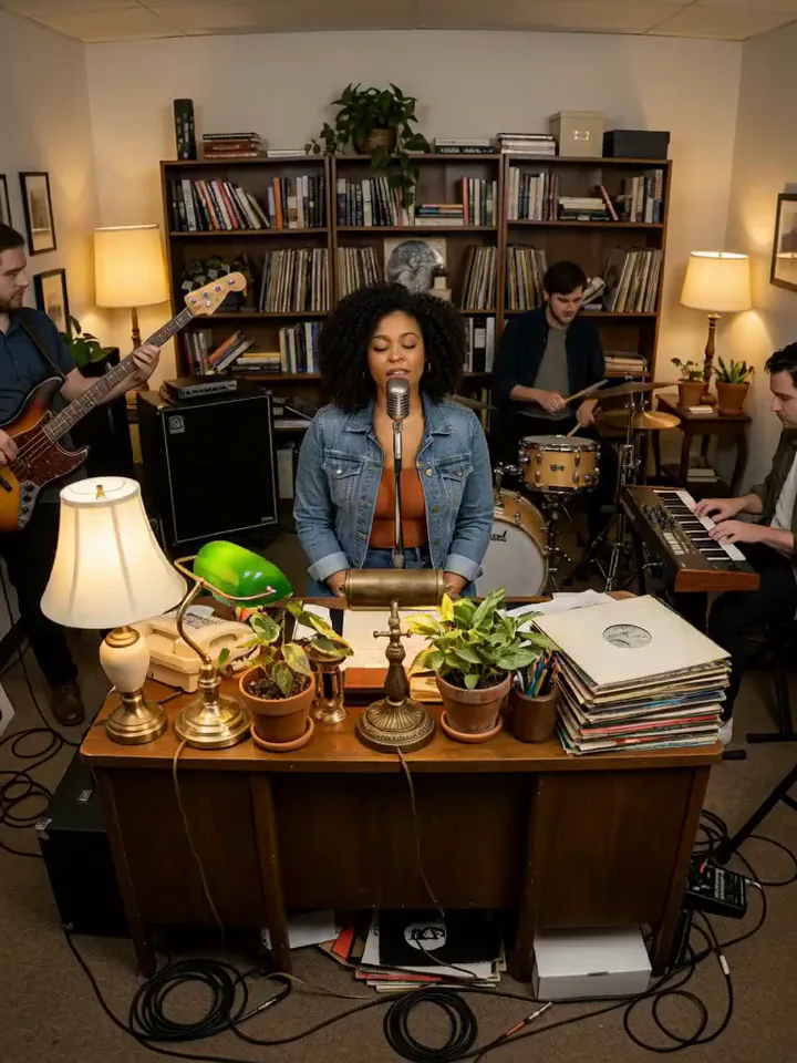 Desk concert example