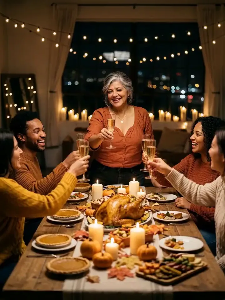 Friendsgiving toast example