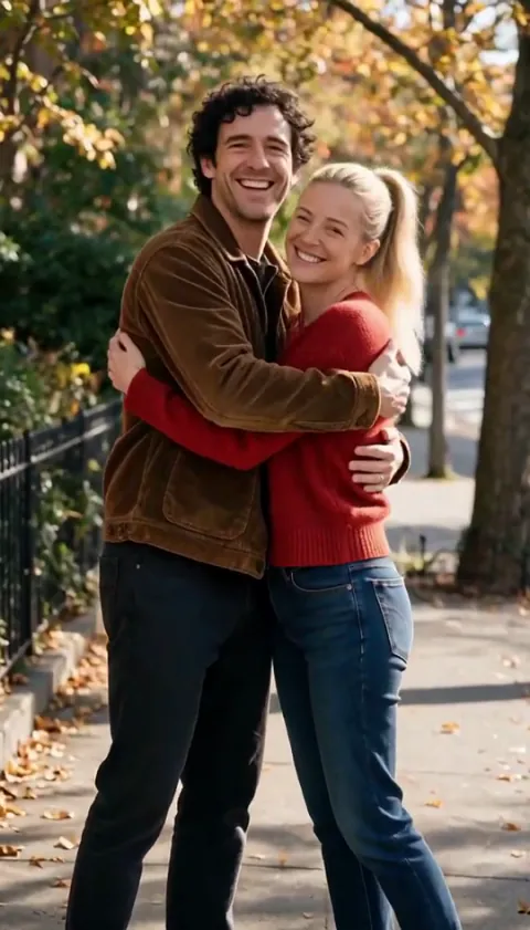 Make two people hug example 2 · Result